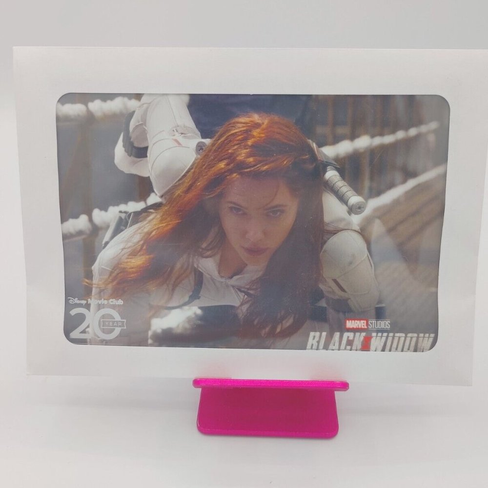 Disney Movie Club Black Widow Lithograph 20th Year Anniversary